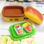 BURGER SHAPE LUNCH BOX FOR SCHOOL KIDS AND CHILDREN