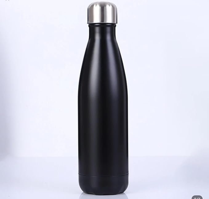51cC0WCnWIL._SX679_-1.jpg Stainless Steel Vacuum Insulated Water Bottle with Small Mouth, Customised Gift Item Portable Outdoor Sports Bottle, Anti-Scald Mug, 500ml - Image 2