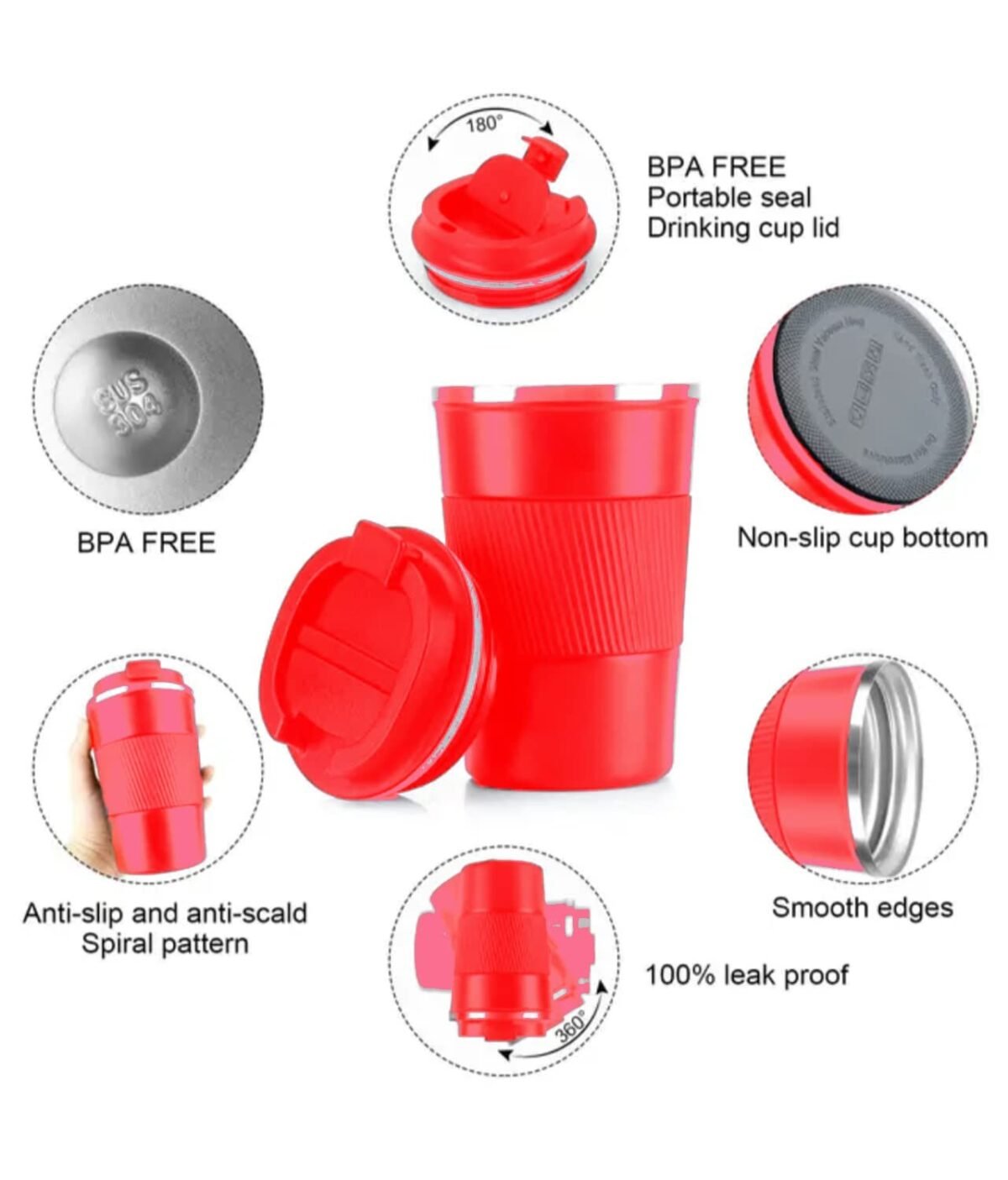 High-Performance Multipurpose Travel Tumbler - 510ml - Image 2