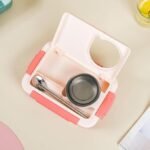 Lunch Box 800 ml Leak Proof Insulated Stainless Steel Tiffin Box with Multiple Compartments for Kids, Office, School & College - Image 8