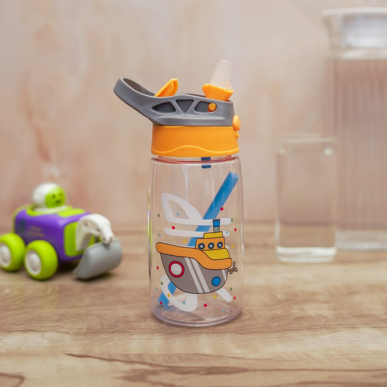 DSC08316-scaled-1.jpg CARTOON SIPPER WATER BOTTLE - Image 4