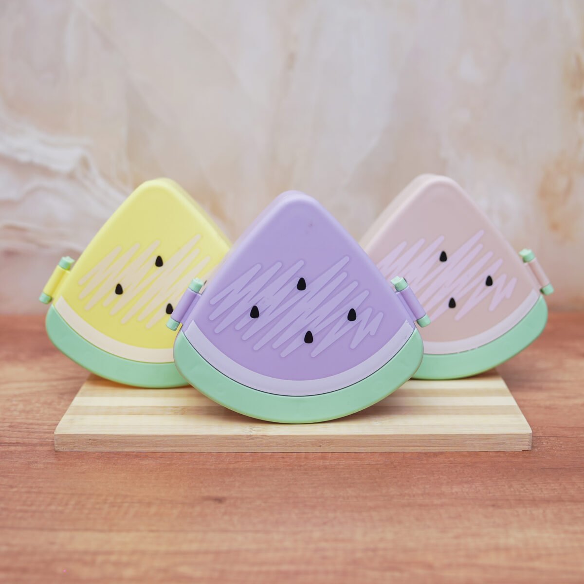 Watermelon Bento Boxes for Afternoon Tea Fruit Leakproof Salad Lunch Containers for Work Picnic Travel Microwave Dishwasher Available - Image 1