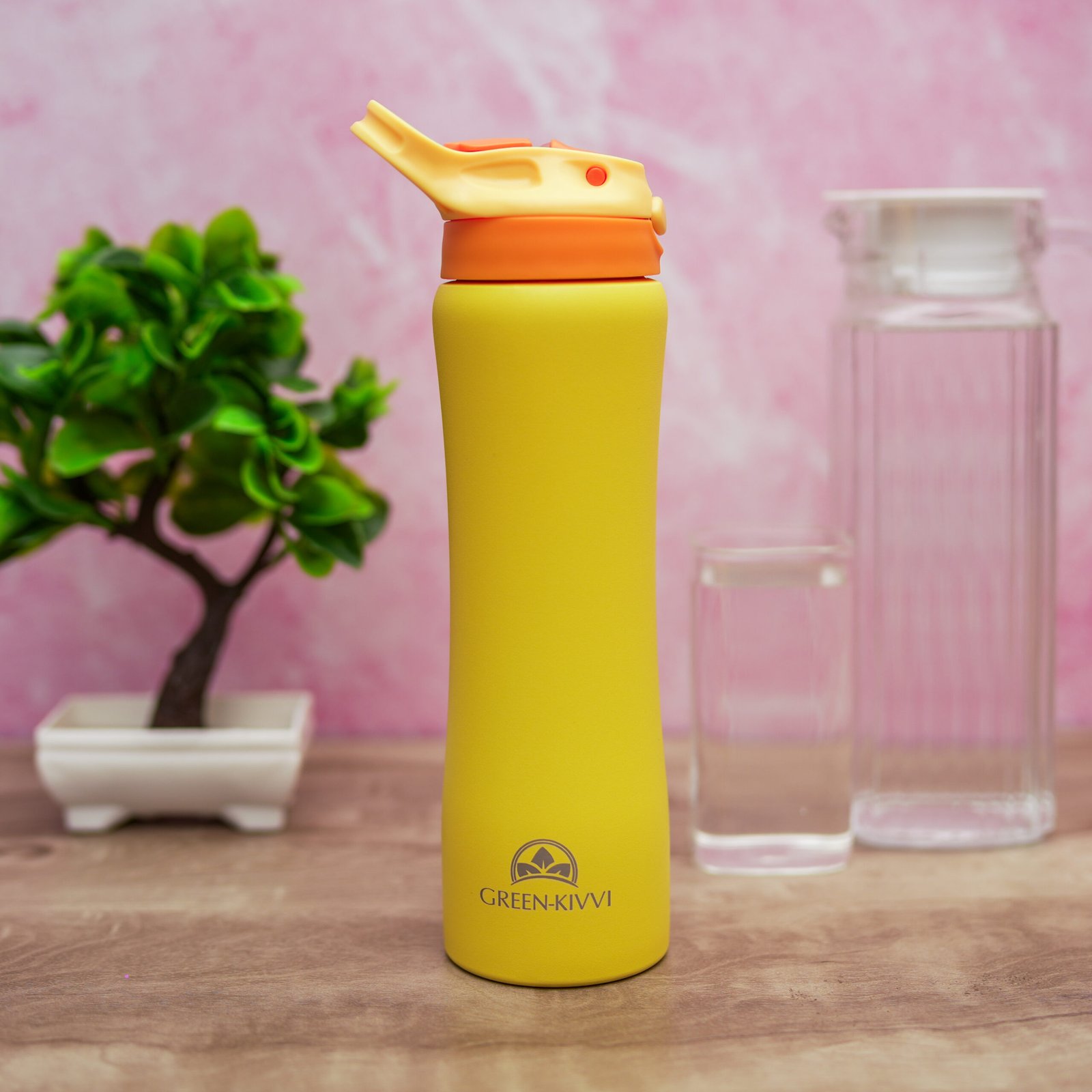 DSC08239 Summit Triple Insulated Stainless Steel Water Bottle with Flip Straw, - Image 5