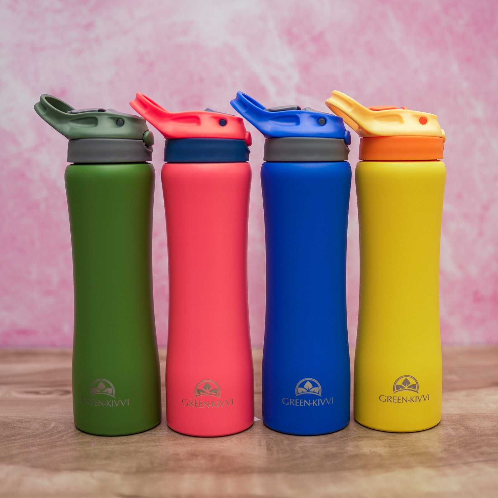 DSC08248 Summit Triple Insulated Stainless Steel Water Bottle with Flip Straw, - Image 1
