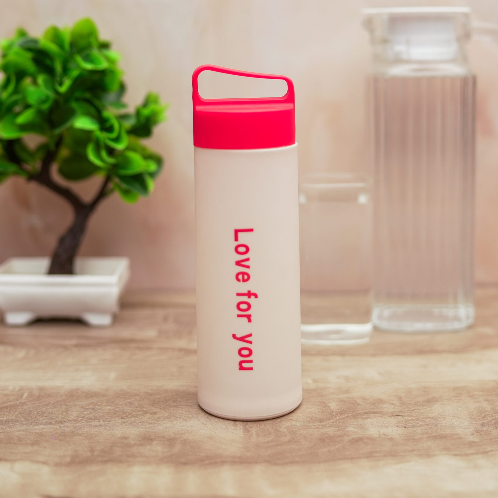 DSC08292 PP Covered Glass Bottle with Thermal Heat Proof Sleeve Leak Proof Bottle Mug for Kids Travel Cup Birthday Return Gift for Kids - Image 3