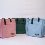 Thermal Insulated Lunch Bag, Tiffin Bag, Lunch Box Cover for Office, School, College with Handle - Suitable for Unisex Adults and Children - 30 x 27 x 13 Cm