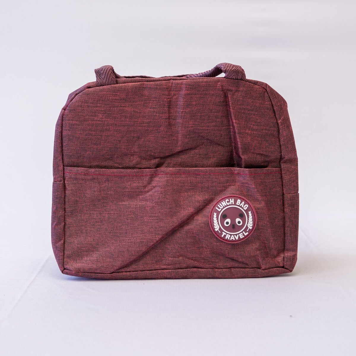 Travel Lunch Tiffin Storage Canvas Bag Leakproof Hot Cold for Men Women Unisex Kids, Office, College, Picnic & School | Lunch Boxes Bag (Maroon) - Image 6