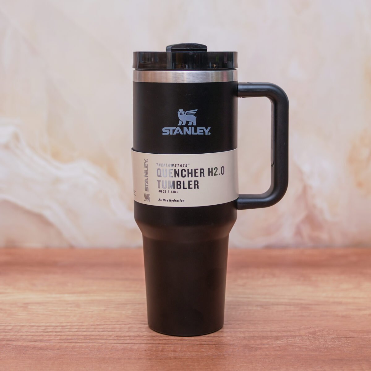 Black Glow Stanley tumbler - The Quencher H2.O FlowState™ Tumbler - Image 1