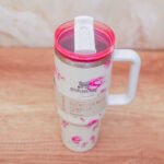 White Roses Stanley tumbler - The Quencher H2.O FlowState™ Tumbler - Image 2