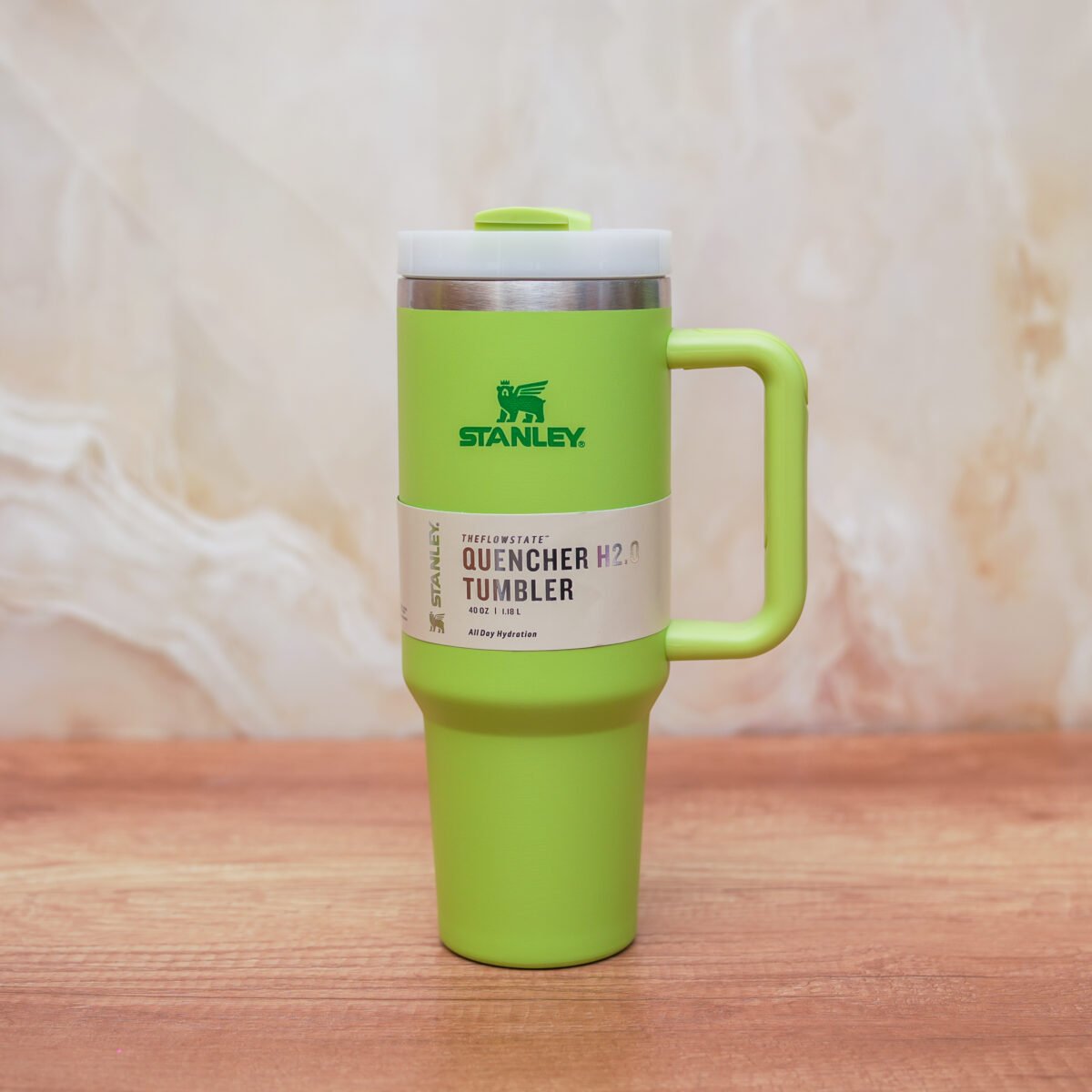 Lime Green Stanley tumbler - The Quencher H2.O FlowState™ Tumbler - Image 1