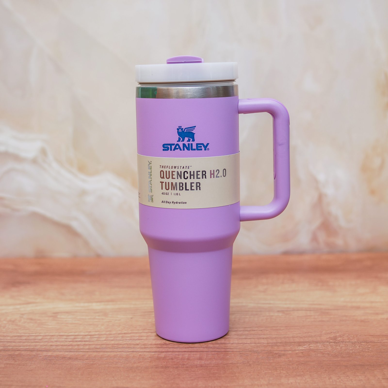 DSC09270 Lilac Stanley tumbler - The Quencher H2.O FlowState™ Tumbler - Image 1