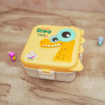 Dino Eye Design Steel Lunch Box with Spoon - Image 4